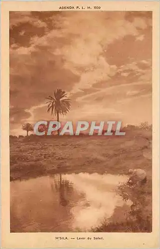 Cartes postales moderne M'Sila Lever du Soleil