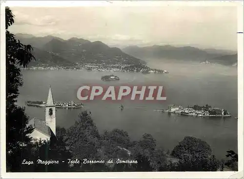 Moderne Karte Lago Maggiore Isole Borromee da Someroro