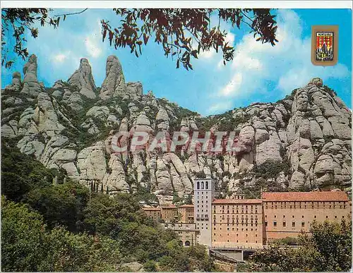 Cartes postales moderne Montserrat Monastere