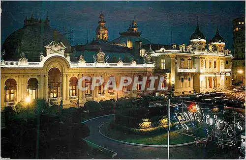 Cartes postales moderne Monte Carlo La Cote d'Azur Illuminations du Casino