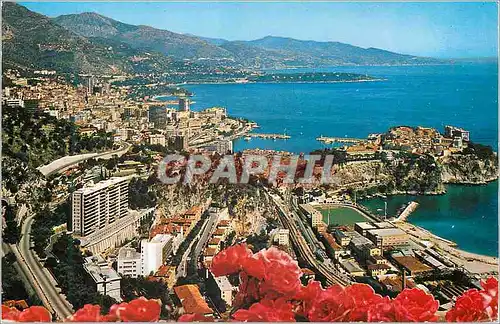 Cartes postales moderne Principaute de Monaco Vue Generale