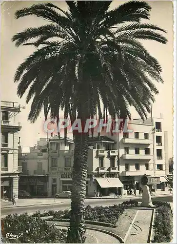 Moderne Karte Bizerte (Tunisie) Place Madon