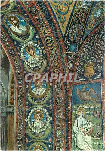 Cartes postales moderne Ravenna Temple de S Vital (VI Siecle) Detail de l'Arc Triomphal