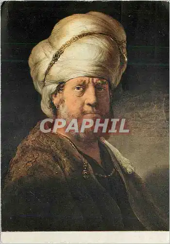 Cartes postales moderne Rijsmuseum Amsterdam Rembrandt Van Rijn (1606 1669) Portrait d'un Oriental
