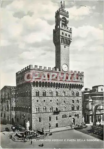 Cartes postales moderne Firenze Place de la Signoria Vieux Palais