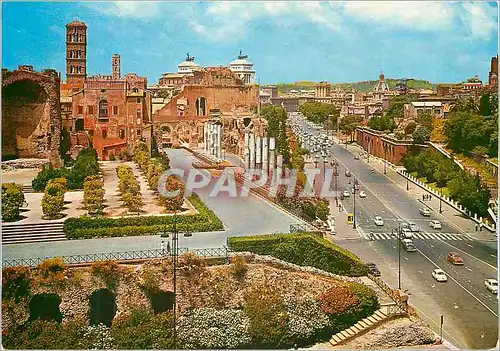 Cartes postales moderne Roma Rue des Forums Imperiaux (Construiisis dans le 1932)