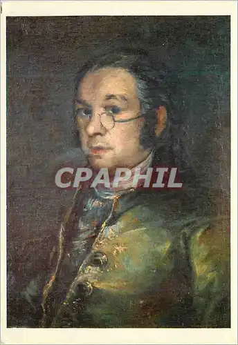 Moderne Karte Les Chefs d'Oeuvre du Musee de Castres Francois de Goya (1746 1825) Portrait de lui meme