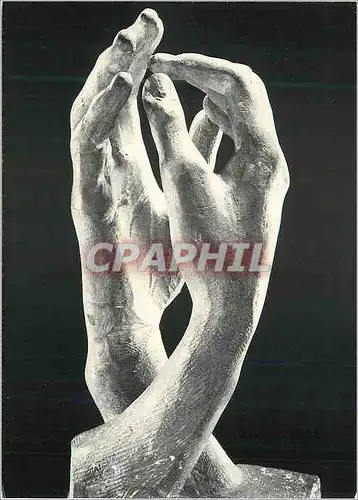 Cartes postales moderne Auguste Rodin (1840 1917) la Cathedrale 1908 Pierre