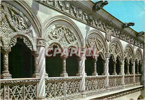 Cartes postales moderne Valladolid Musee National de Sculpture Cour au College de St Gregoire Detail