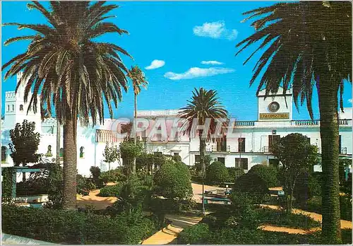 Moderne Karte Tarifa Punta de Europa (Cadiz) Place de Sainte Maria