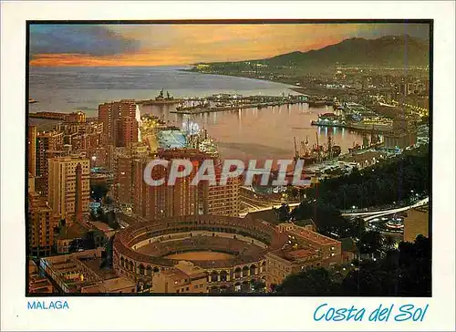 Cartes postales moderne Malaga Costa Del Sol Vue des Gibralfaro