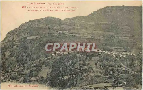 Cartes postales Los Pirineos (Pyr) Valle de Aran Canejan pres Les (Espagne)