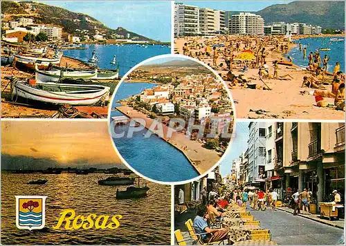 Cartes postales moderne Costa Brava Rosas