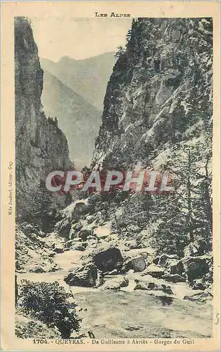 Ansichtskarte AK Queyras Les Alpes De Guillestre a Abries Gorges du Guil