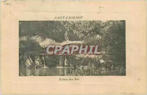 Ansichtskarte AK Saint Zacharie Ecluse des Nai