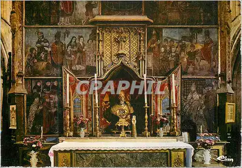 Cartes postales moderne St Bertrand de Comminges (Hte Gar) Detail des Stalles