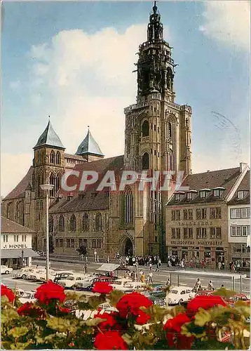 Moderne Karte Hellbronn Neckar Kilianskirche