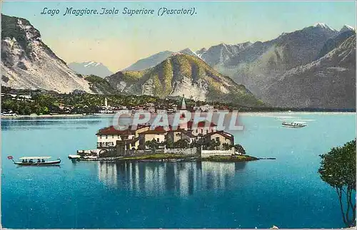 Cartes postales Lago Maggiore Isola Superiore (Pescatori)