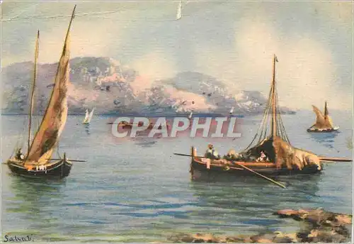 Cartes postales moderne Bateaux Italie