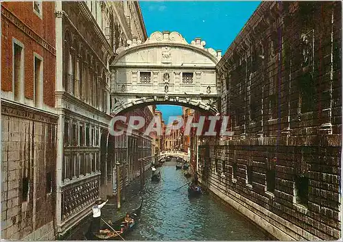 Cartes postales moderne Venezia Pont des Soupirs