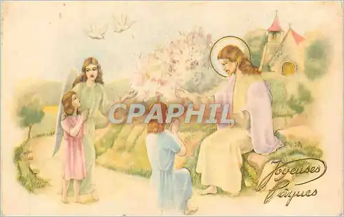 Cartes postales moderne P�ques Christ Enfant