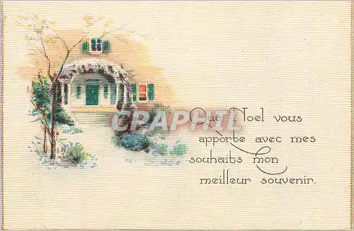 Cartes postales moderne Que Noel vous Apporte avec mes Souhaits mon Meilleur Souvenir