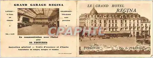 Moderne Karte Le Grand Hotel Regina en Face la Gare a 5 Minutes du Centre