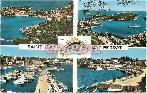 Cartes postales moderne Souvenir de St Jean Cap Ferrat