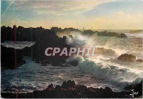 Cartes postales moderne Grosse Mer sur Ouessant la Bretagne en Couleurs