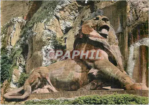 Cartes postales moderne Territoire de Belfort le Lion