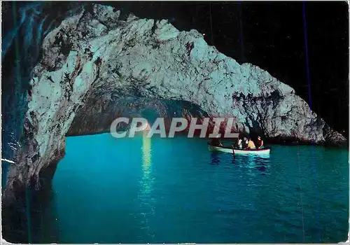 Moderne Karte Capri la Grotte d'Azur