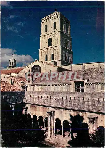 Moderne Karte Arles (Bouches du Rhone) en Provence l'Eglise Saint Trophime Ancienne Cathedrale et le Cloitre