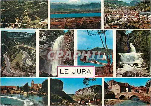 Cartes postales moderne Le Jura Morez les Viaducs Panorama au Col de la Faucille