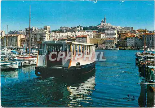 Moderne Karte Marseille un Ferry Bodt Bateaux