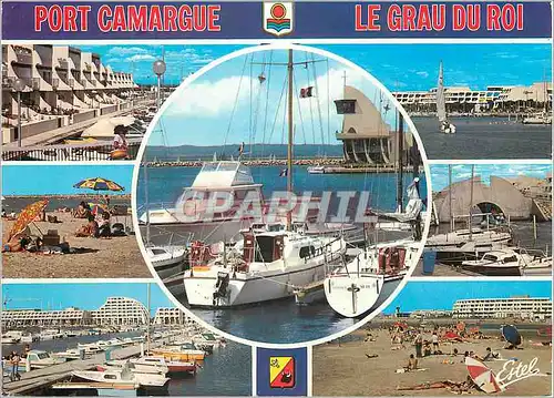 Cartes postales moderne le Grau du Roi( Gard) La Camargue Port Camargue Bateaux