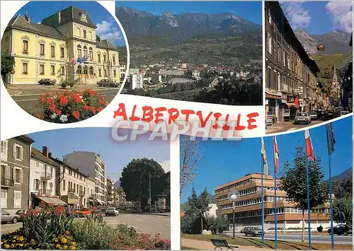 Cartes postales moderne Albertville (Alt 350m) Images de Savoie