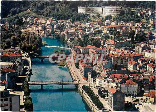 Moderne Karte Epinal (Vosges) Vue Generale