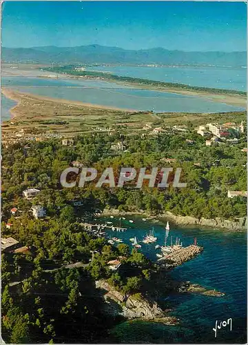 Moderne Karte Presqu'Ile de Giens (Var) la Cote d'Azur Miracle de la Nature Couleurs et Lumiere de France le P