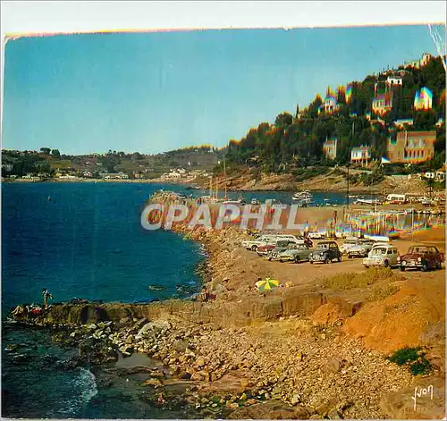 Moderne Karte Le Pradet (Var) la Cote d'Azur Miracle de la Nature le Port des Oursinieres Couleurs et Lumiere