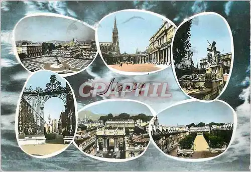 Cartes postales moderne Nancy Capitale de la Lorraine