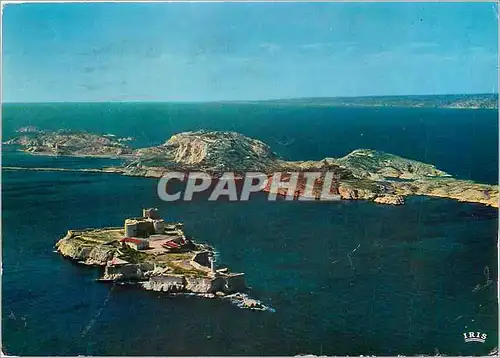 Cartes postales moderne Marseille (B du R) le Chateau d'If et les Iles du Frioul