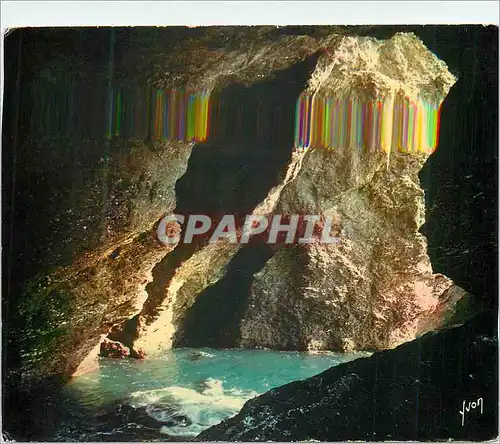 Cartes postales moderne Belle Ile en Mer (Morbihan) la Cote Sauvage la Grotte de l'Apothicairerie
