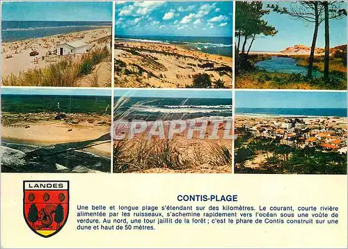 Cartes postales moderne Contis Plage (Landes) Cote Aquitaine