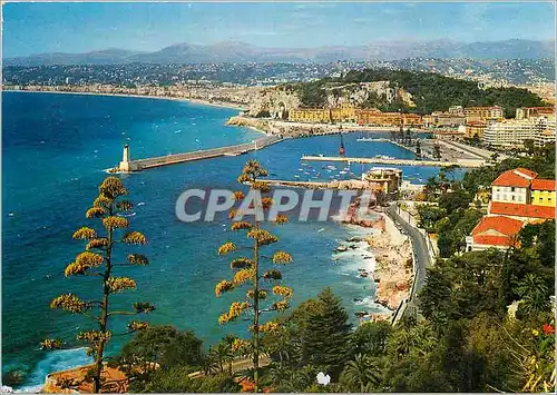 Cartes postales moderne Nice la Cote d'Azur Vue Generale