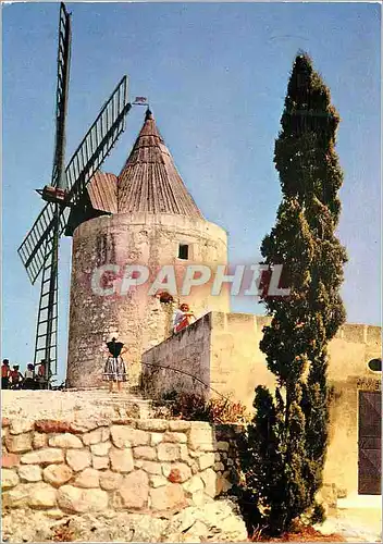 Cartes postales moderne Fontvieille (B du Rh) en Provence le Moulin d'Alphonse Daudet