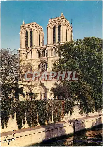 Moderne Karte Paris la Cathedrale Notre Dame