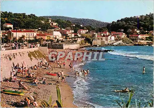 Moderne Karte Le Pradet (Var) Reflets de la Cote d'Azur Varoise Plage de la Garonne