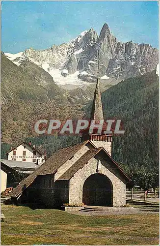 Cartes postales moderne Le Pays du Mont Blanc Terre Promise du Livre d'Images de GRM on vient prier dans les Humbles Cha