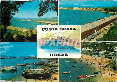 Cartes postales moderne Rosas (Costa Brava)