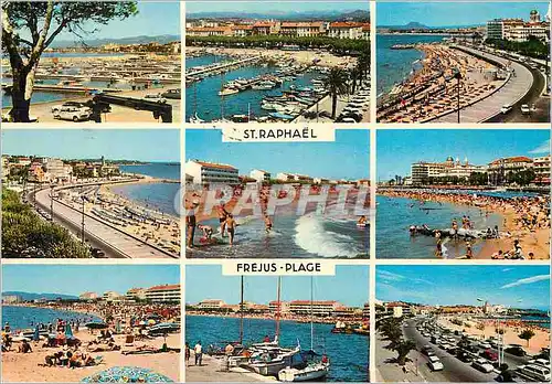 Cartes postales moderne Souvenir de St Raphael Frejus Plage